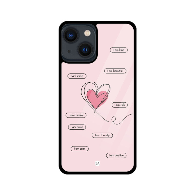 I am Quotes Design Case For iPhone