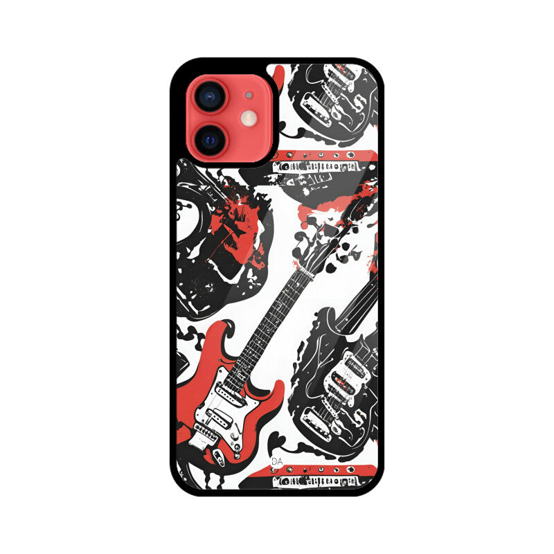 Electric Guitar Design Case Cover For iPhone | Dhukeri Arts