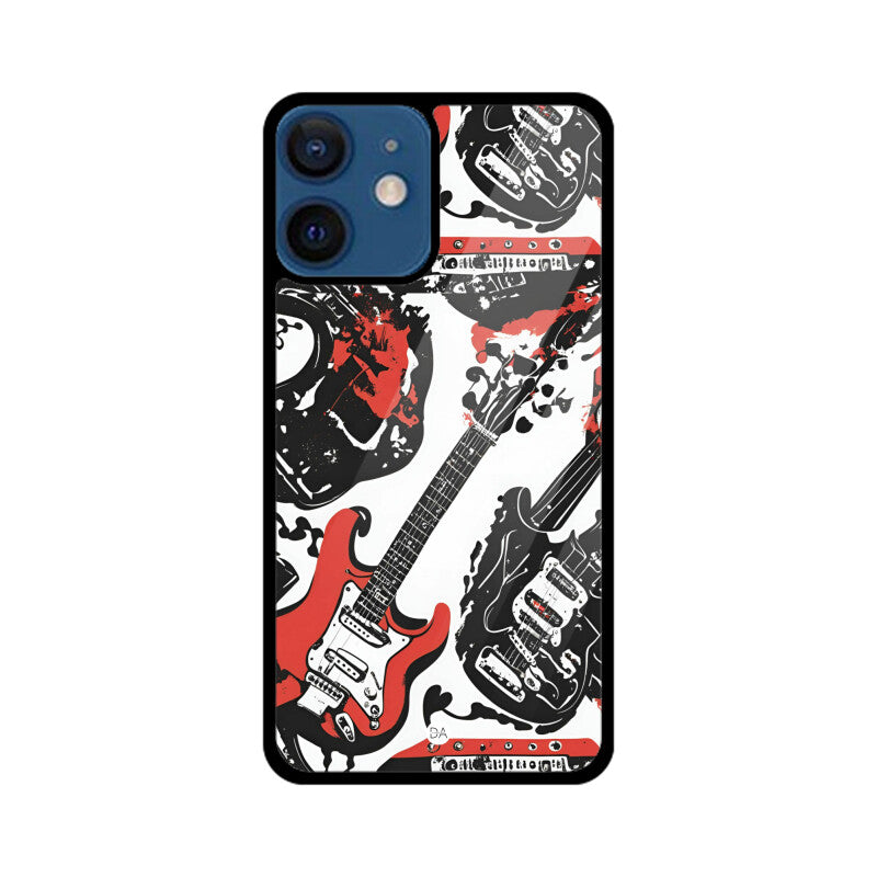 Electric Guitar Design Case Cover For iPhone | Dhukeri Arts