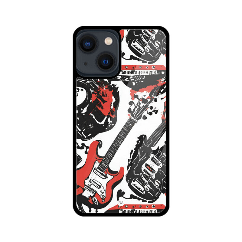 Electric Guitar Design Case Cover For iPhone | Dhukeri Arts