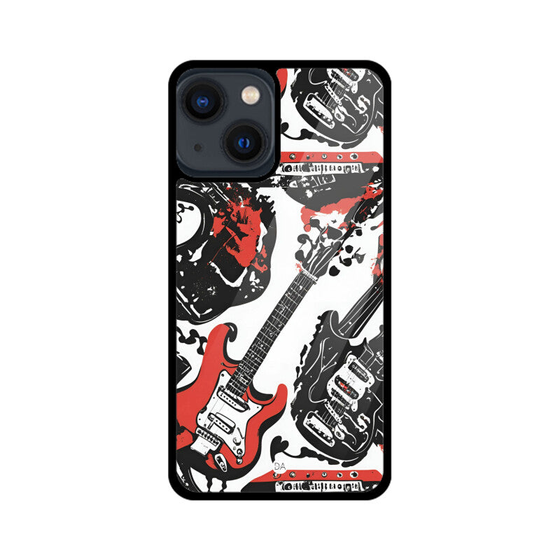 Electric Guitar Design Case Cover For iPhone | Dhukeri Arts