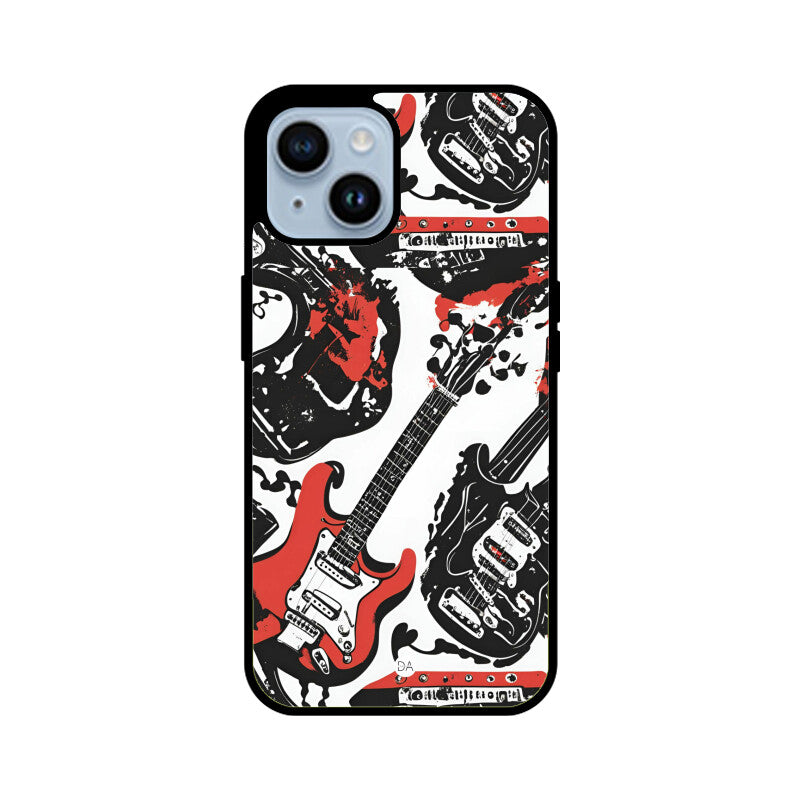 Electric Guitar Design Case Cover For iPhone | Dhukeri Arts