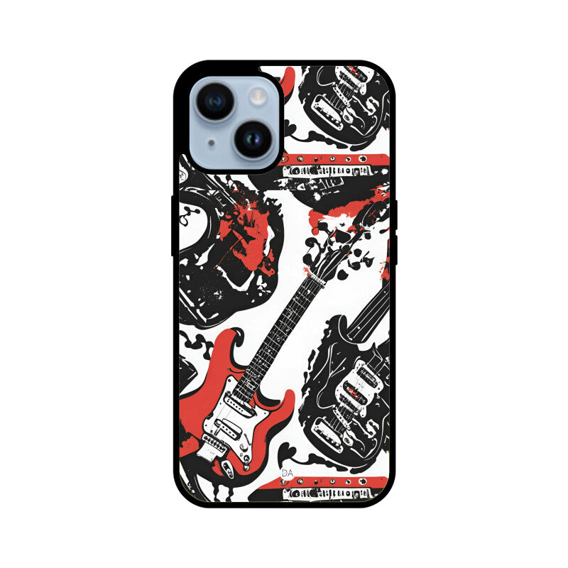 Electric Guitar Design Case Cover For iPhone | Dhukeri Arts