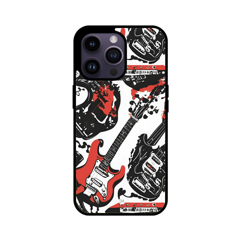Electric Guitar Design Case Cover For iPhone | Dhukeri Arts