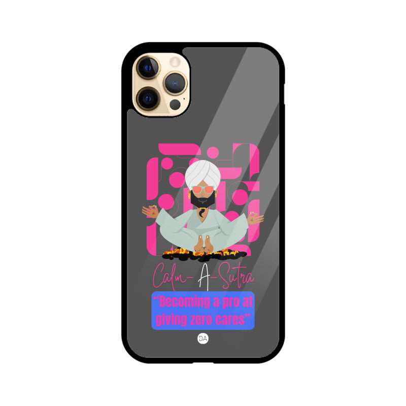 Calm A Sutra Design Case Cover For iPhone | Dhukeri Arts
