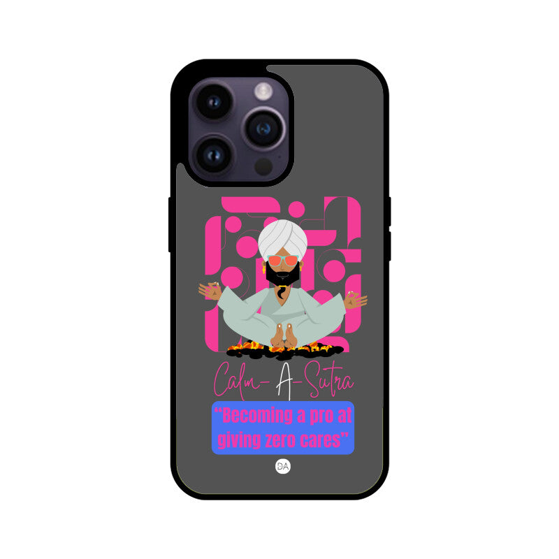 Calm A Sutra Design Case Cover For iPhone | Dhukeri Arts