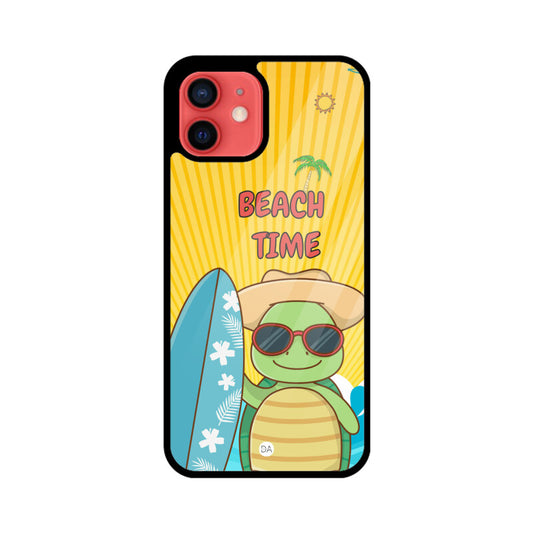 Beach Time Design Case Cover For iPhone | Dhukeri Arts