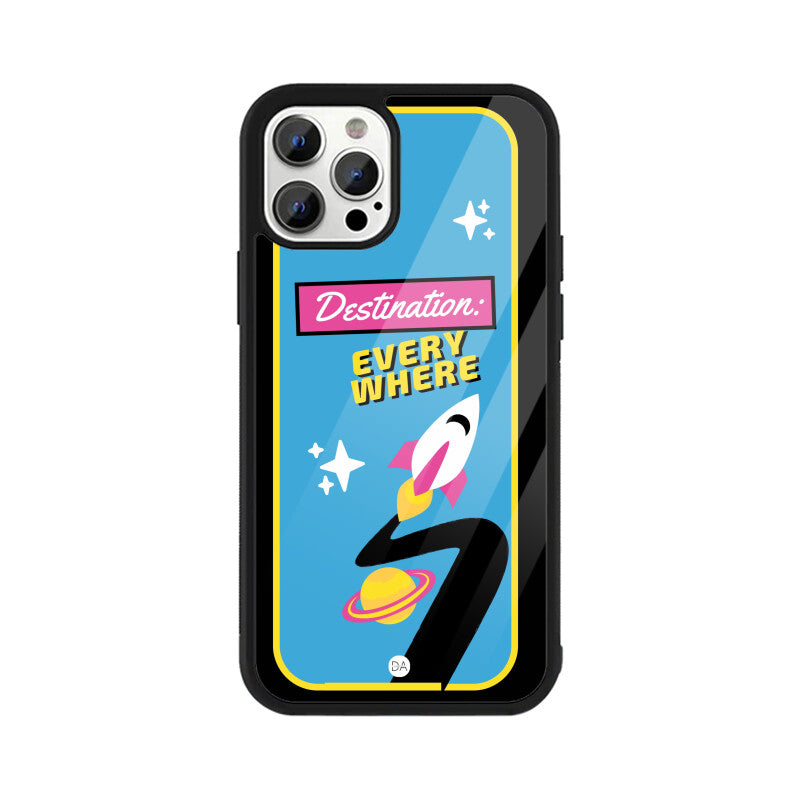 Destination Everywhere Design Case Cover For iPhone | Dhukeri Arts