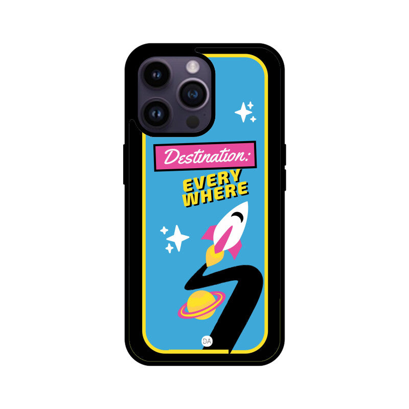 Destination Everywhere Design Case Cover For iPhone | Dhukeri Arts