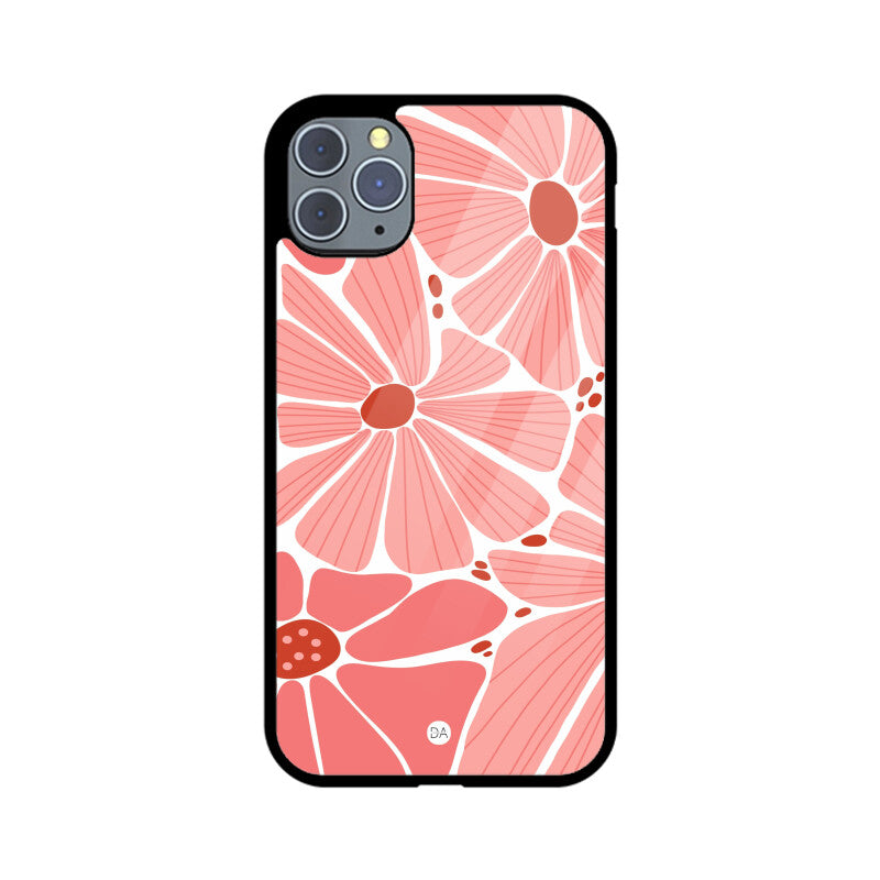 Flower Abstract Design Case Cover For iPhone | Dhukeri Arts