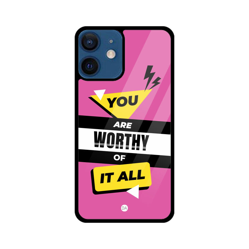 You Are Worthy Design Case For iPhone