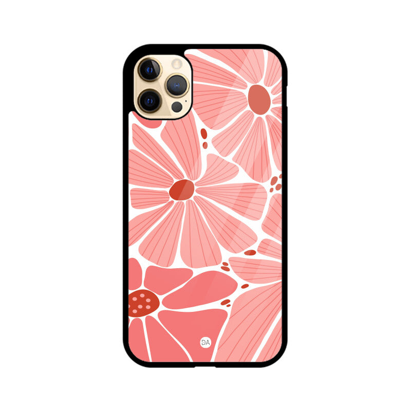 Flower Abstract Design Case Cover For iPhone | Dhukeri Arts