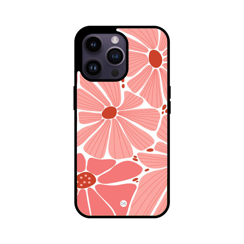 Flower Abstract Design Case Cover For iPhone | Dhukeri Arts