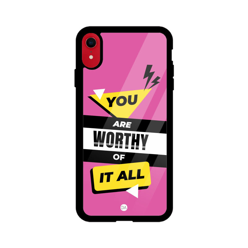 You Are Worthy Design Case For iPhone