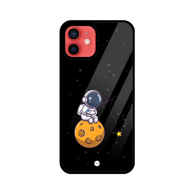 Astronaut Fishing Stars Design Case For iPhone