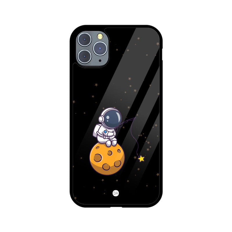 Astronaut Fishing Stars Design Case For iPhone