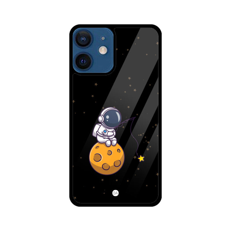 Astronaut Fishing Stars Design Case For iPhone