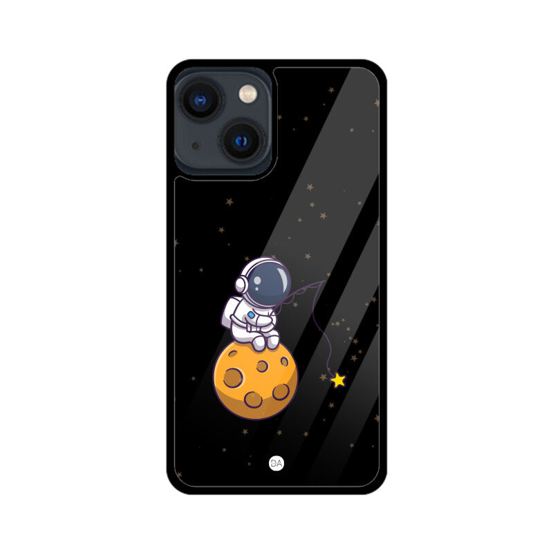 Astronaut Fishing Stars Design Case For iPhone