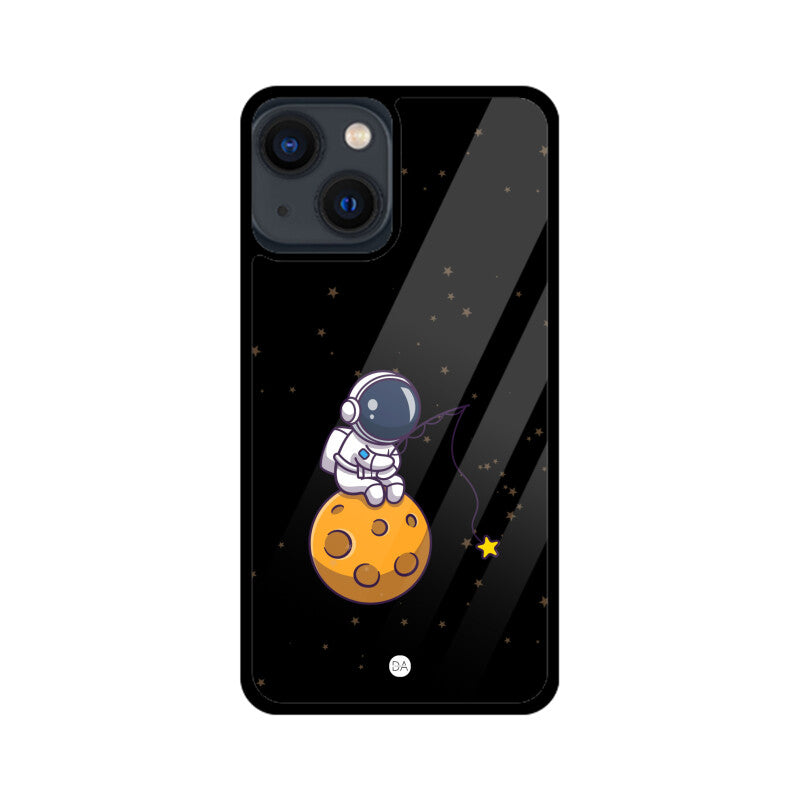 Astronaut Fishing Stars Design Case For iPhone