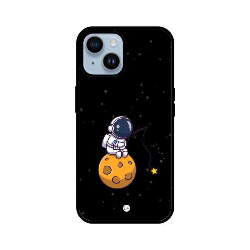 Astronaut Fishing Stars Design Case For iPhone