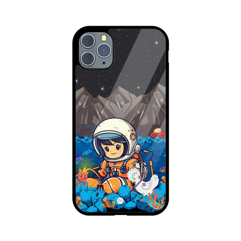 Planet Moon Design Case For iPhone