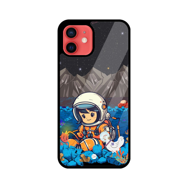 Planet Moon Design Case For iPhone