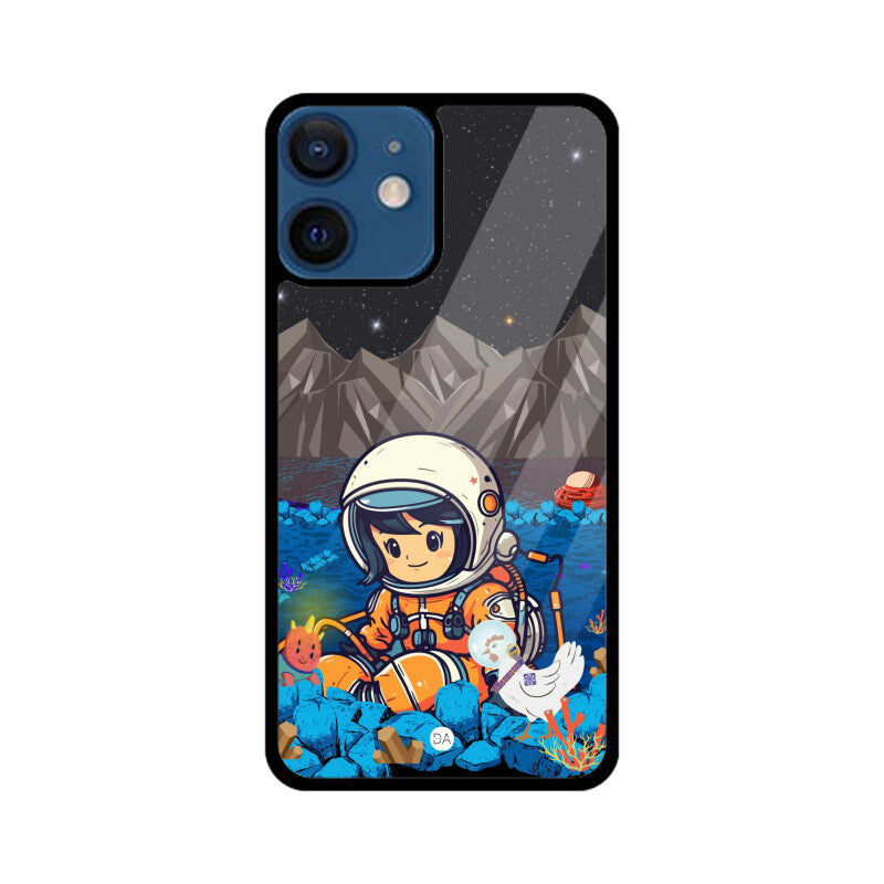 Planet Moon Design Case For iPhone