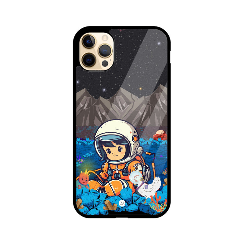 Planet Moon Design Case For iPhone