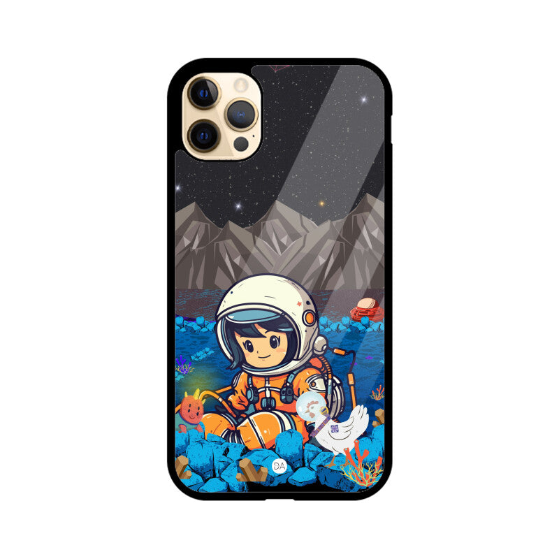 Planet Moon Design Case For iPhone