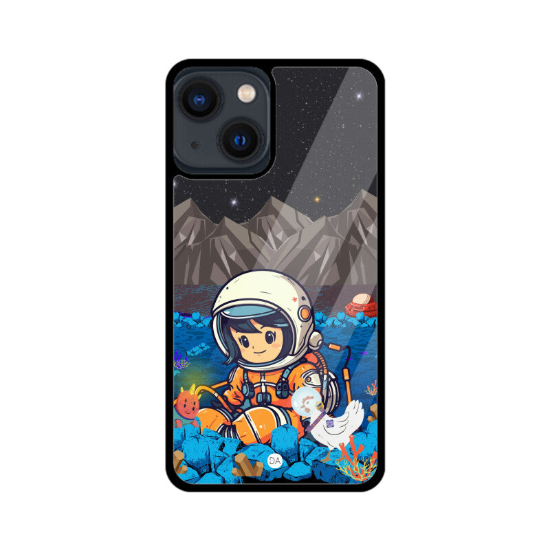 Planet Moon Design Case For iPhone