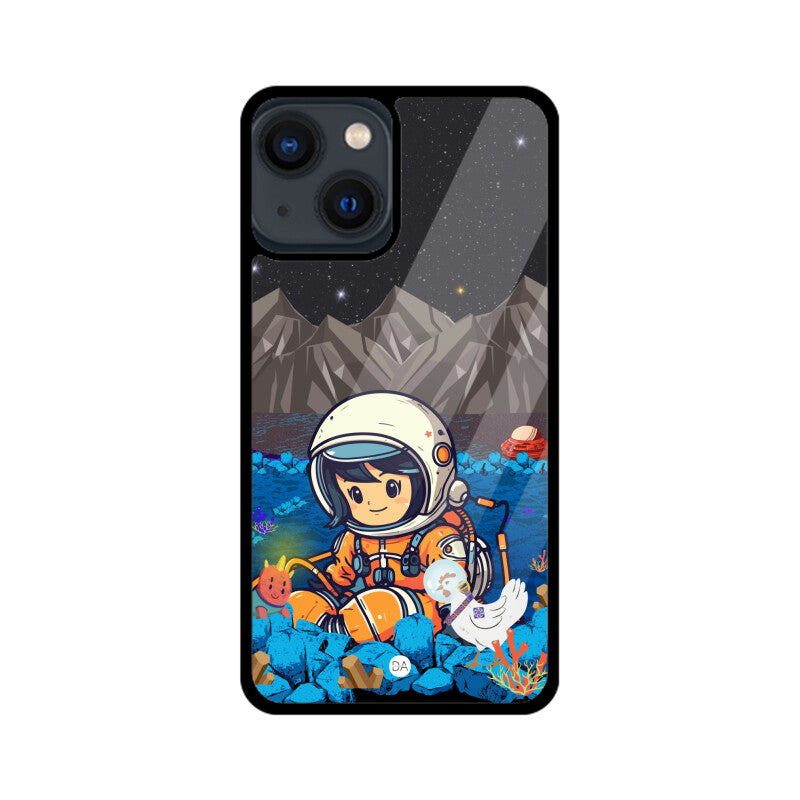 Planet Moon Design Case For iPhone