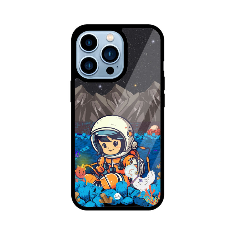 Planet Moon Design Case For iPhone