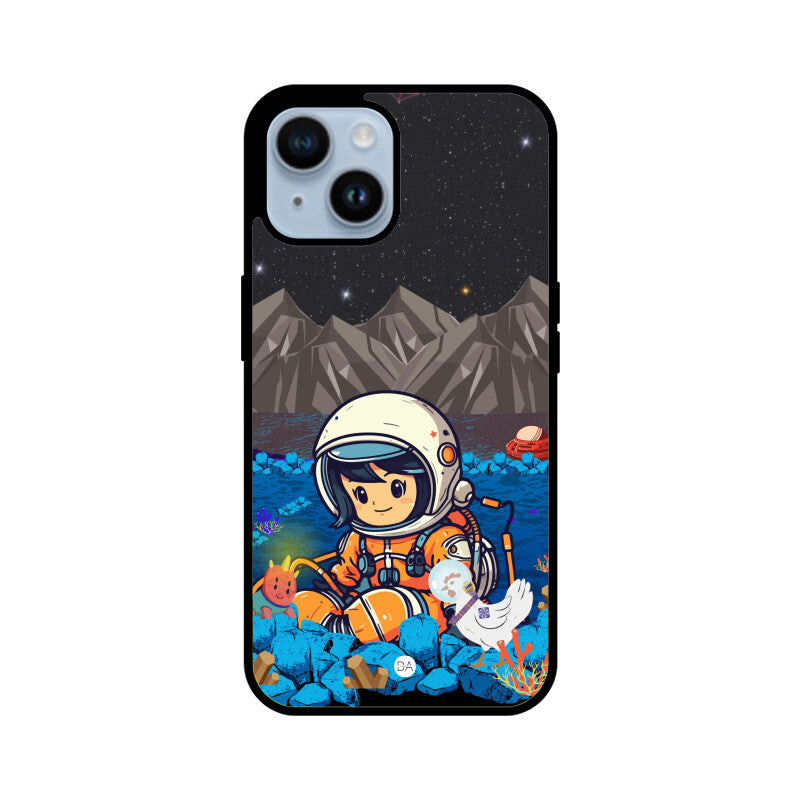 Planet Moon Design Case For iPhone