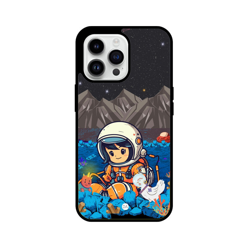 Planet Moon Design Case For iPhone