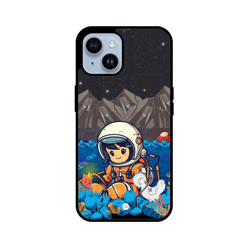 Planet Moon Design Case For iPhone