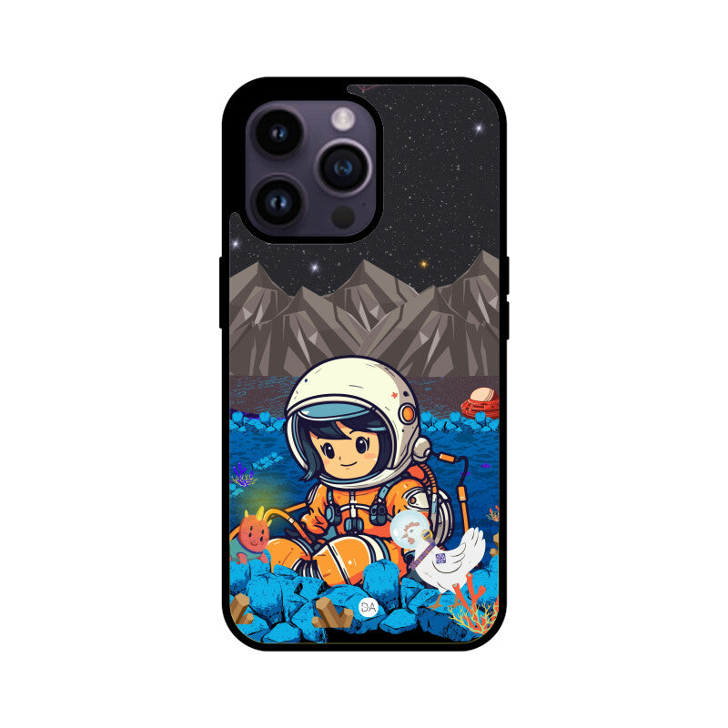 Planet Moon Design Case For iPhone