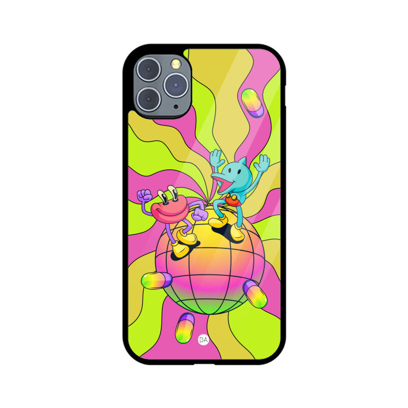 Dancing Ball Design Case Cover For iPhone | Dhukeri Arts