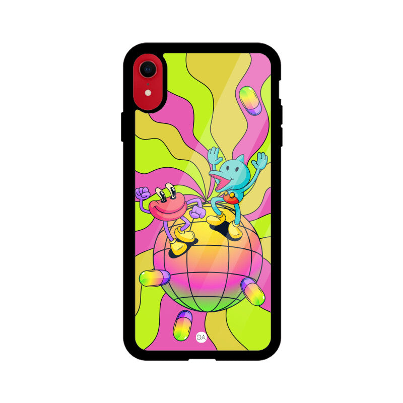 Dancing Ball Design Case Cover For iPhone | Dhukeri Arts