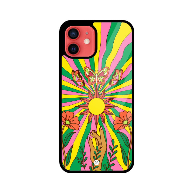 Butterflies In The Sun Design Case Cover For iPhone | Dhukeri Arts