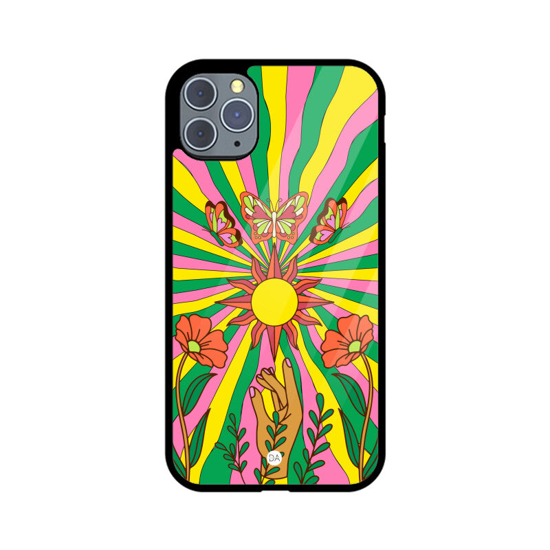 Butterflies In The Sun Design Case Cover For iPhone | Dhukeri Arts