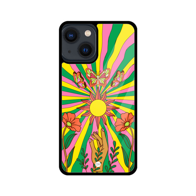 Butterflies In The Sun Design Case Cover For iPhone | Dhukeri Arts