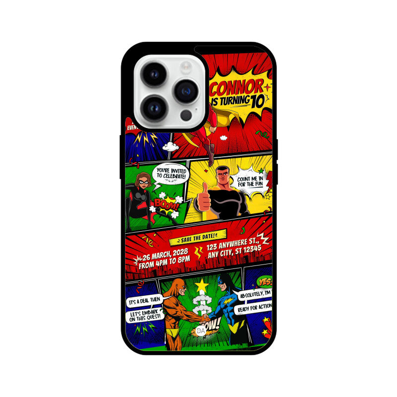 Comic Connor Design Case Cover For iPhone | Dhukeri Arts