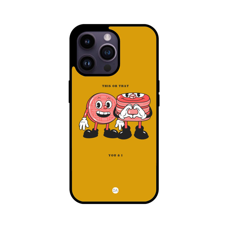 This Or That Design Case For iPhone