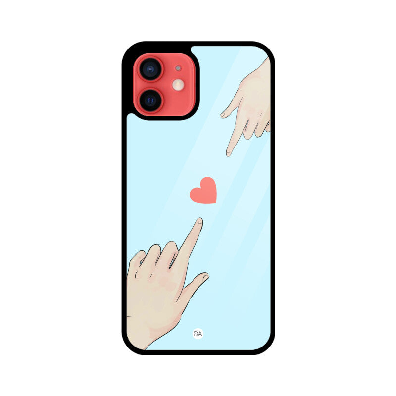 Touching Heart Design Case For iPhone