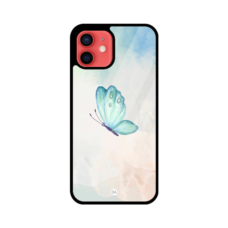 Butterfly Flying Design Case Cover For iPhone | Dhukeri Arts