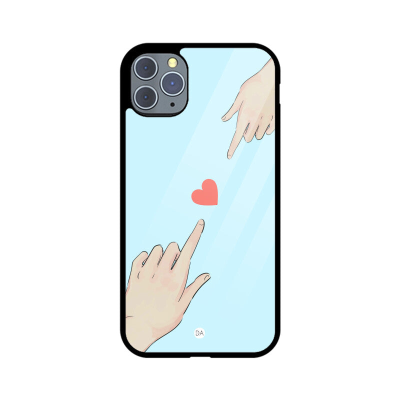 Touching Heart Design Case For iPhone