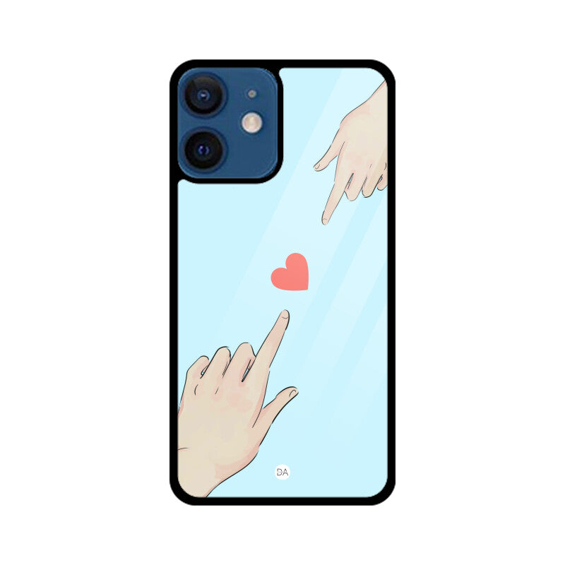 Touching Heart Design Case For iPhone