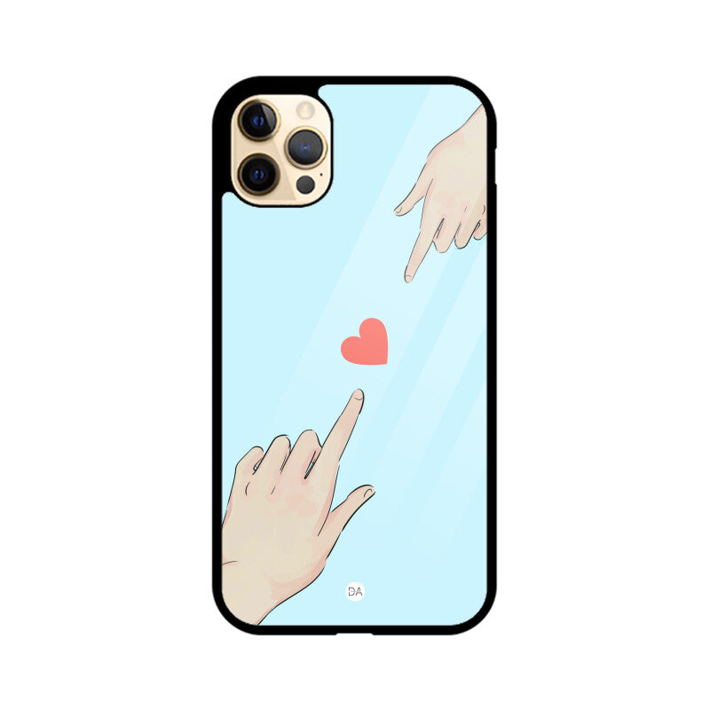 Touching Heart Design Case For iPhone