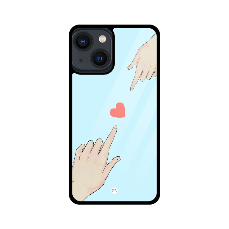 Touching Heart Design Case For iPhone