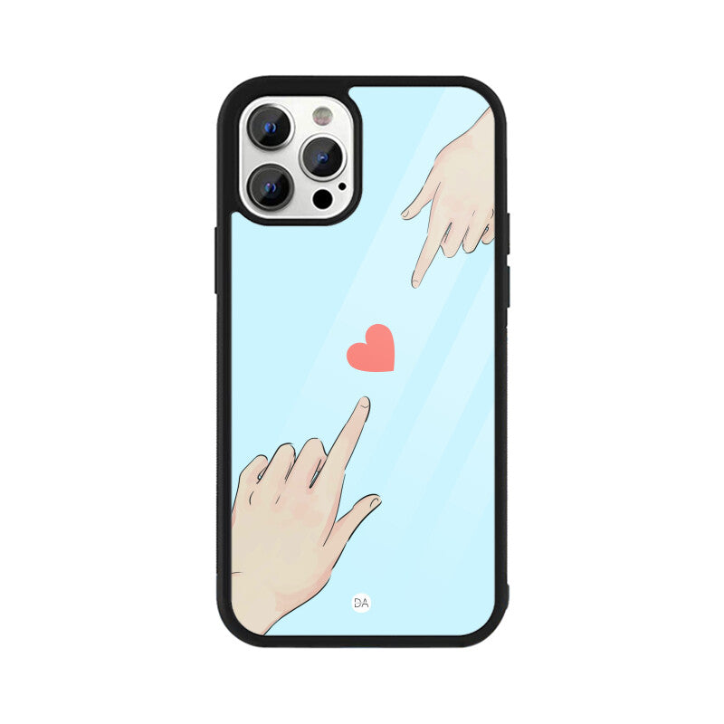 Touching Heart Design Case For iPhone